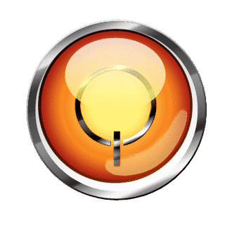 Bouton Rouge sur dégradé orange LTS-PROD